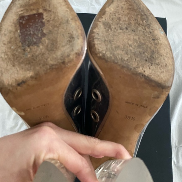 Yeezy Season 3, clear PVC ankle boot- plexi transparent heel - Picture 7 of 14